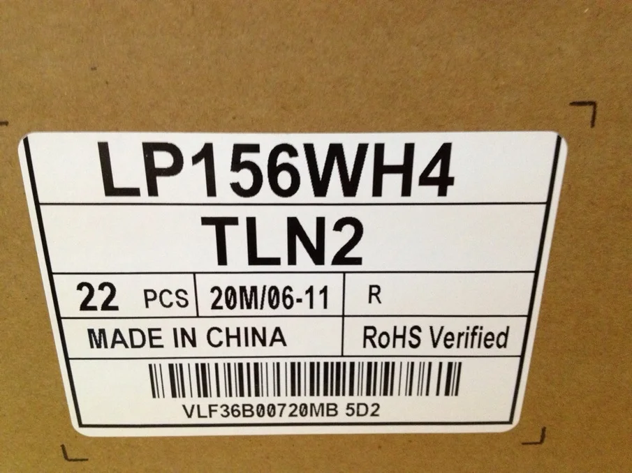  Лучший поставщик экранов для ноутбуков 15 6 LED LTN156AT32 N156B6-L0B LP156WH4
