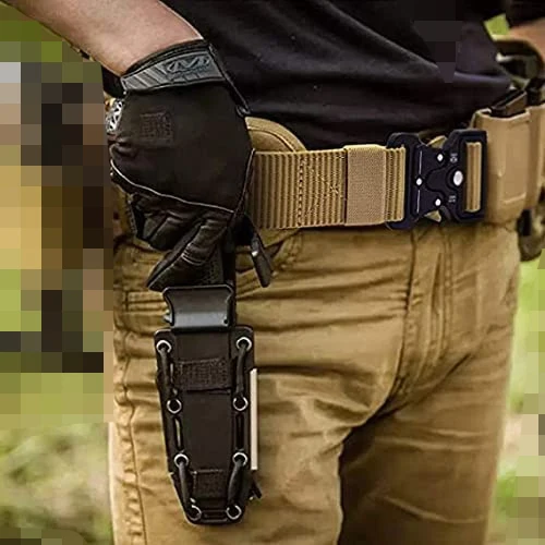 Custom Made Private Label Nylon Outdoor Sport Tactical Belt Quickly Release Alloy Buckle Tactical Duty Belt