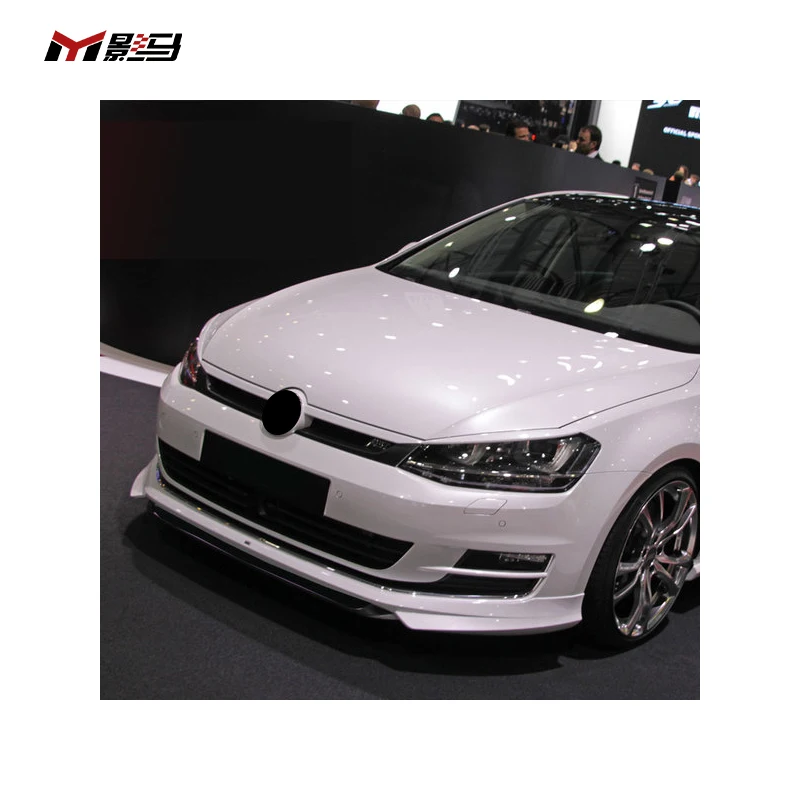 ABT Style Front Spoilers Splitter Front Lip Front Bumper Lip Spoiler For vw vii golf 7 GOLF 7.5 MK7 MK7.5 body kit