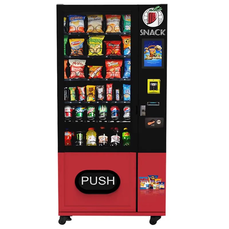 Europe CE ROSH 24-Hour Combo Vending Machine Snack Machines for Germany