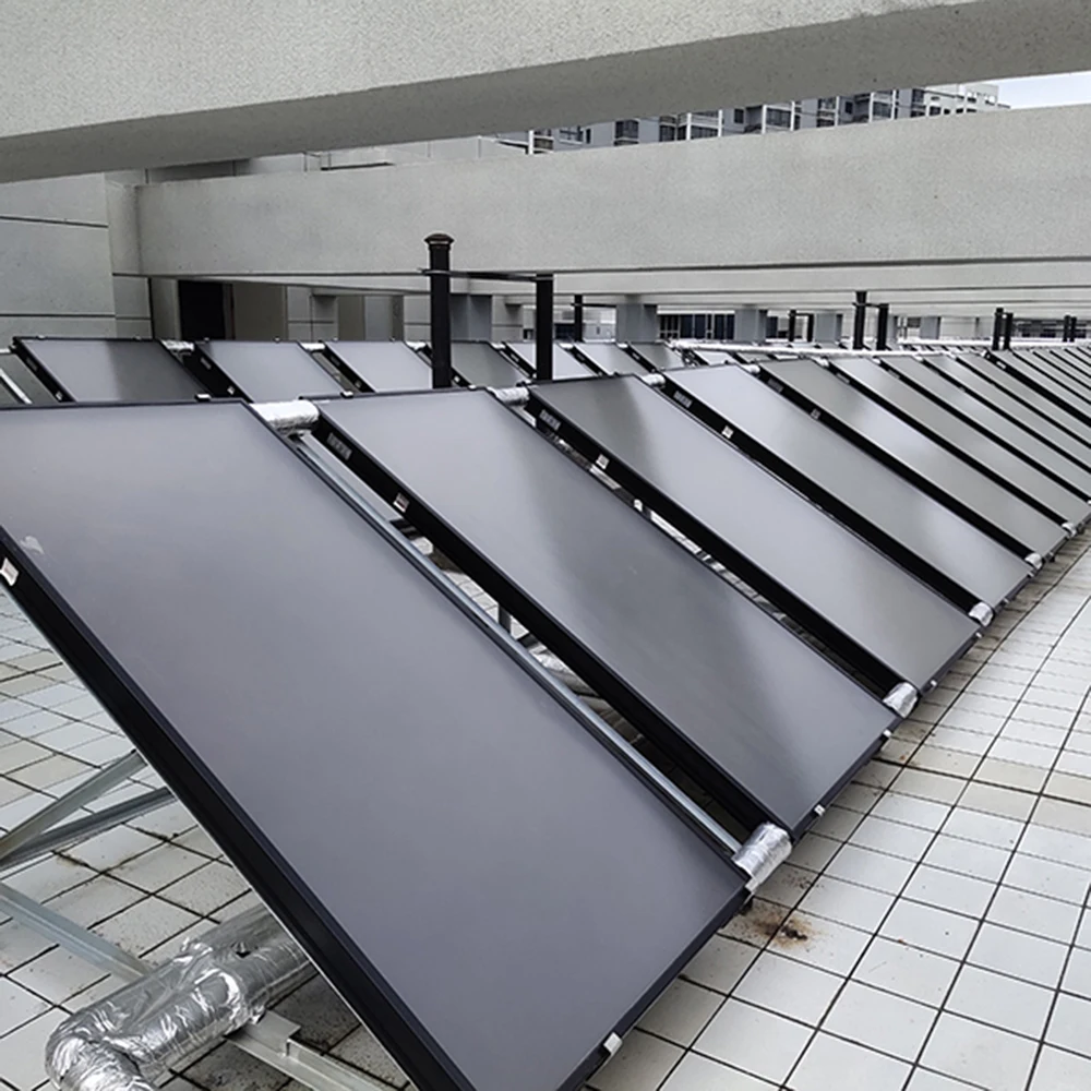 Soletks High Efficiency solar collector solar hot water collector solar water heater flat panels with CE/Solar Keymark