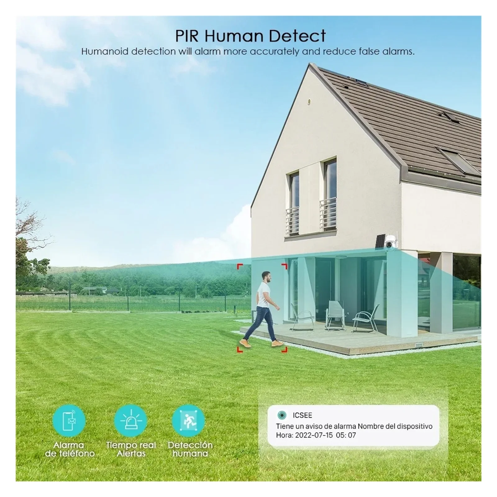 Senhuo WIFI solar camera 4G HD 2.5K bidirectional voice PIR Artificial intelligence Human detection PTZ CCTV security monitoring
