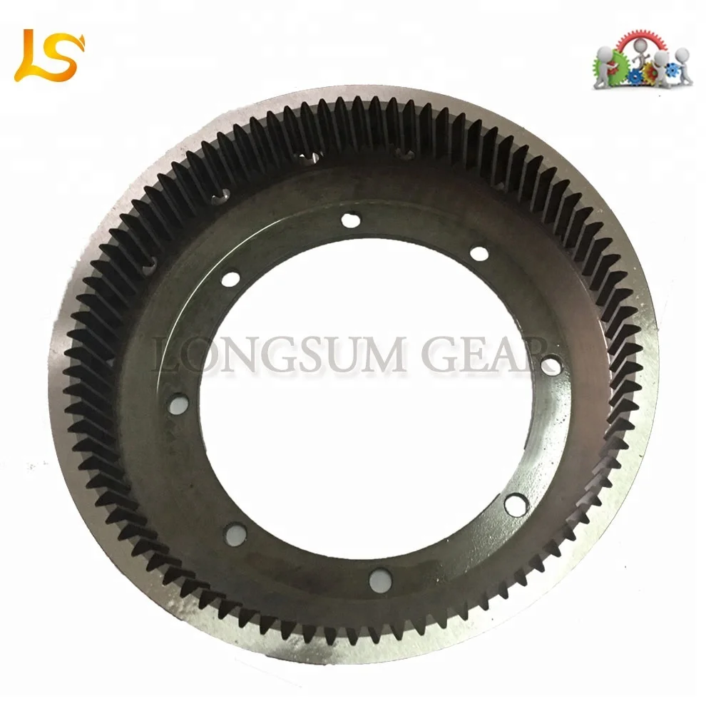 
Custom Large Diameter Steel Spur Gears 