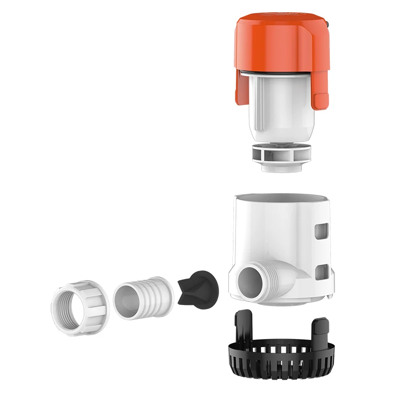 12v stainless-steel motor shaft deep well submersible water pump 2000 GPH bilge pump solar powered submersible water pumps