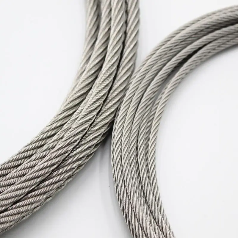 Тонкие проволочные стержни из нержавеющей стали 316 304 7*7 7*19 с сертификацией