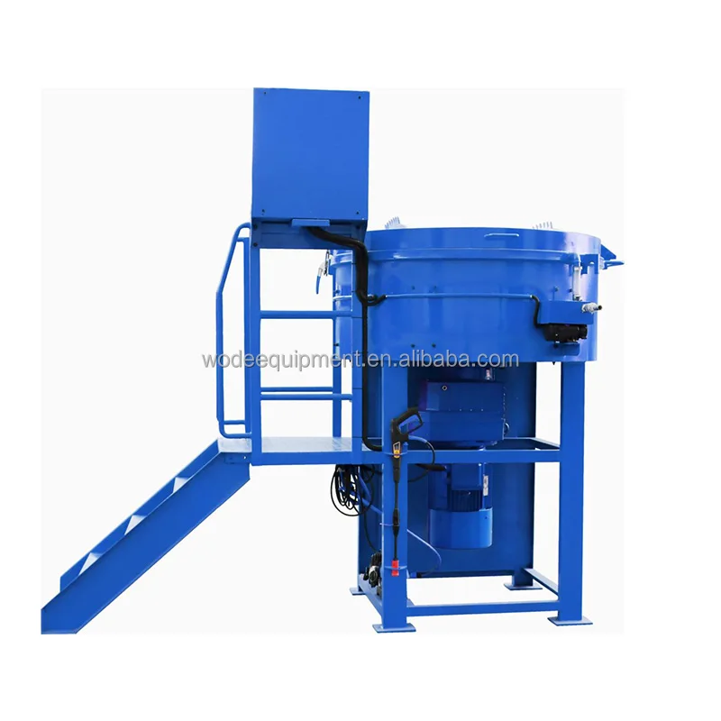 High competitive price 800kg Castable Pan refractory Mixer for sale