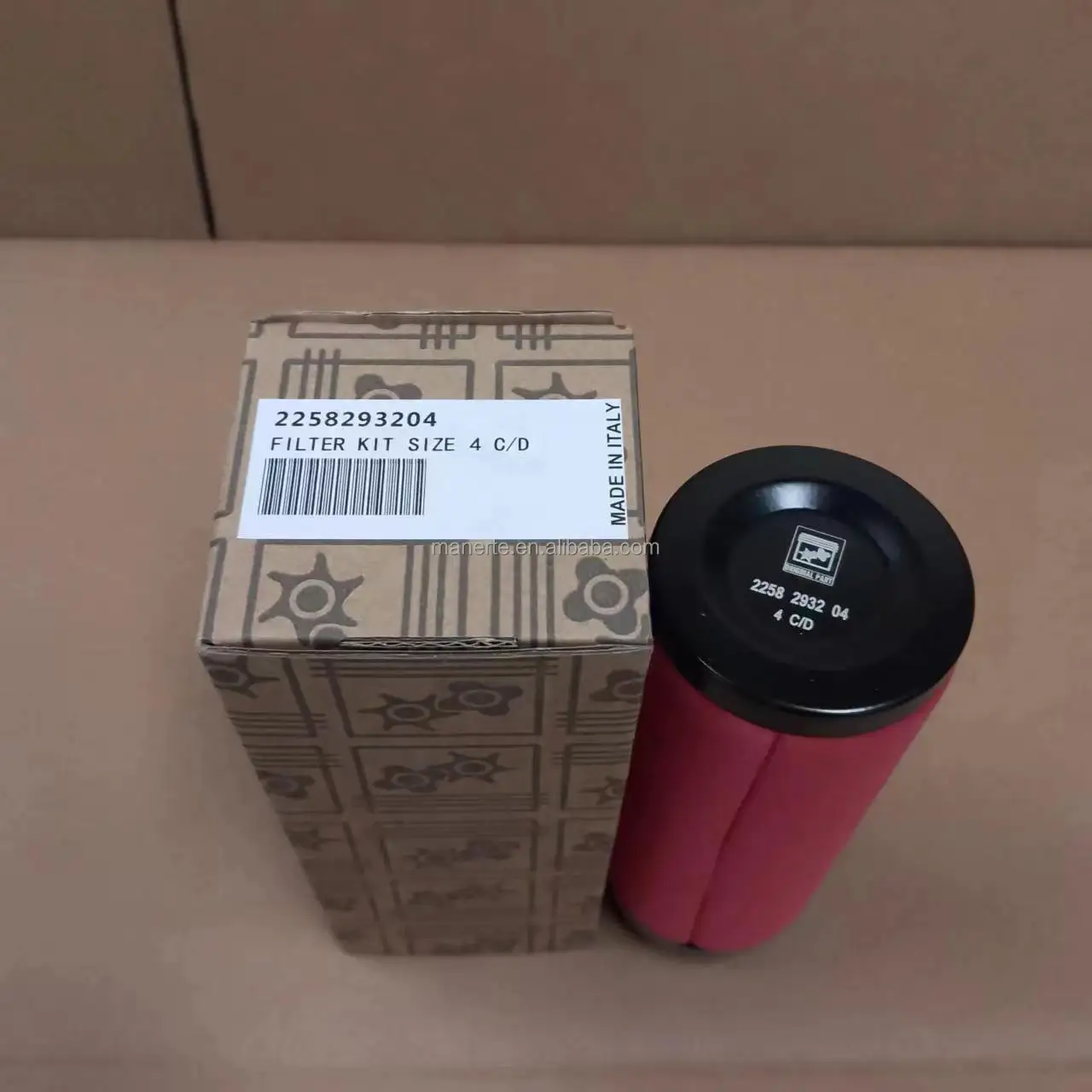 screw compressor filter element 2258293204 used for ceccato mark atlas copco compressor  in line filter