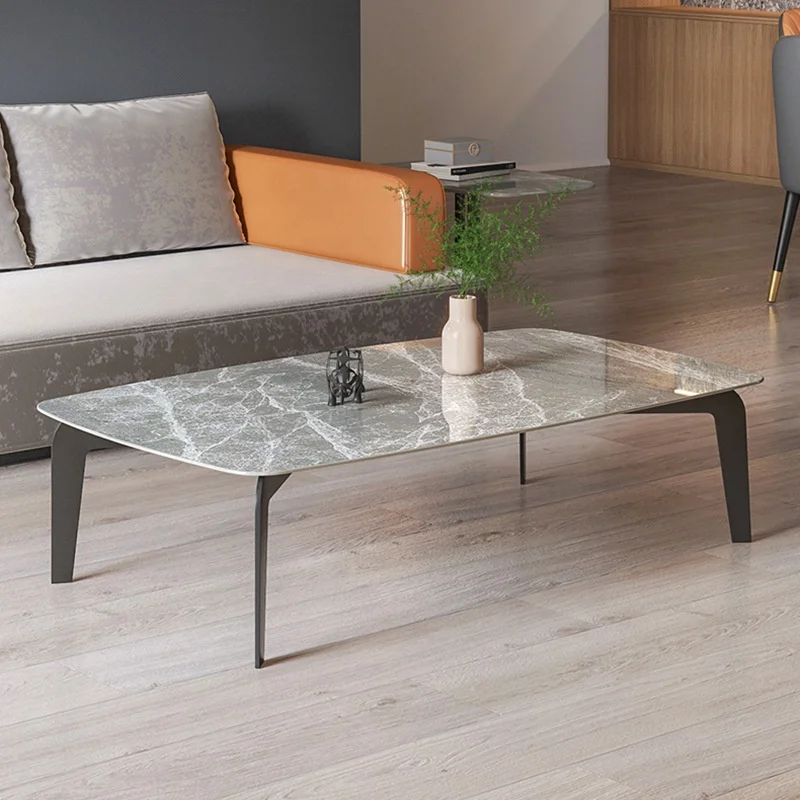 Cheap Metal Frame Table Mdf Top Table New Design Wholesale Manufacturers Modern Coffee Table