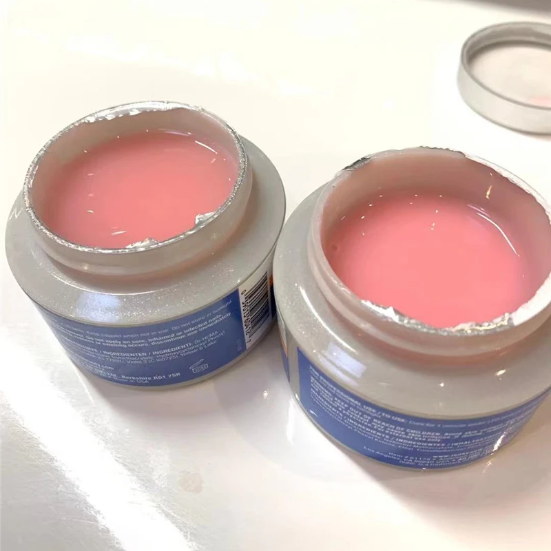 Hot sells 56G soak off camouflage buildering nail extension uv gel lacquer jelly acrylic gel cover pink gel