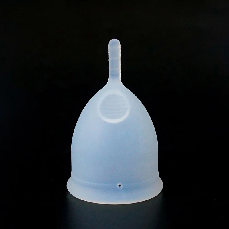 Hygiene Cup Wholesale 100%  Medical Copa Menstrual New Design Transparent Menstrual Cup