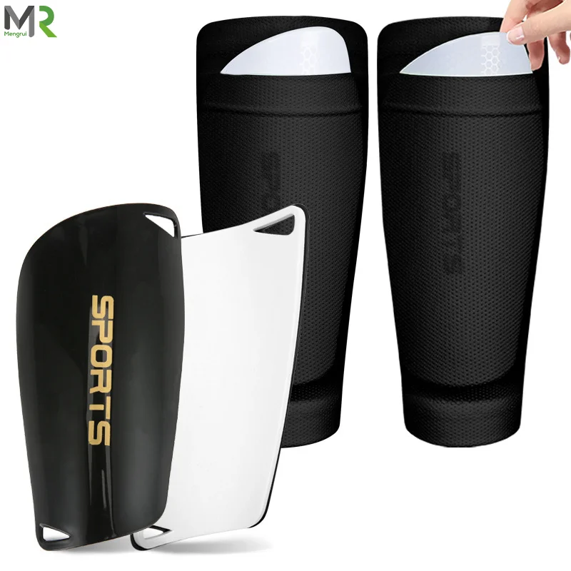 High Quality Football Leg Strap Brace Support Pads Calf Compression Sleeve Soccer Shin Guard