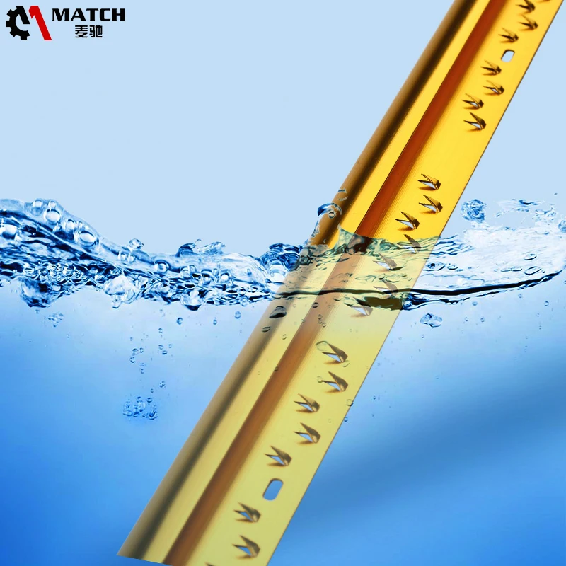 Guangdong Factory direct sale Key Metal Carpet Edge Floor Trim