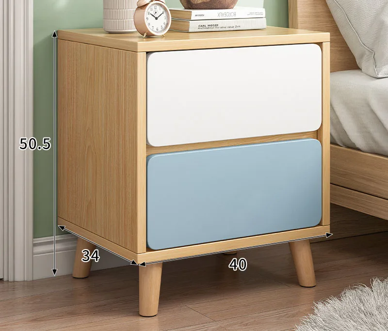 OEM Bedside Table Simple Modern Storage Rack Nordic Storage Cabinet Small High Quality Simple Household Bedroom Bedside Cabinet
