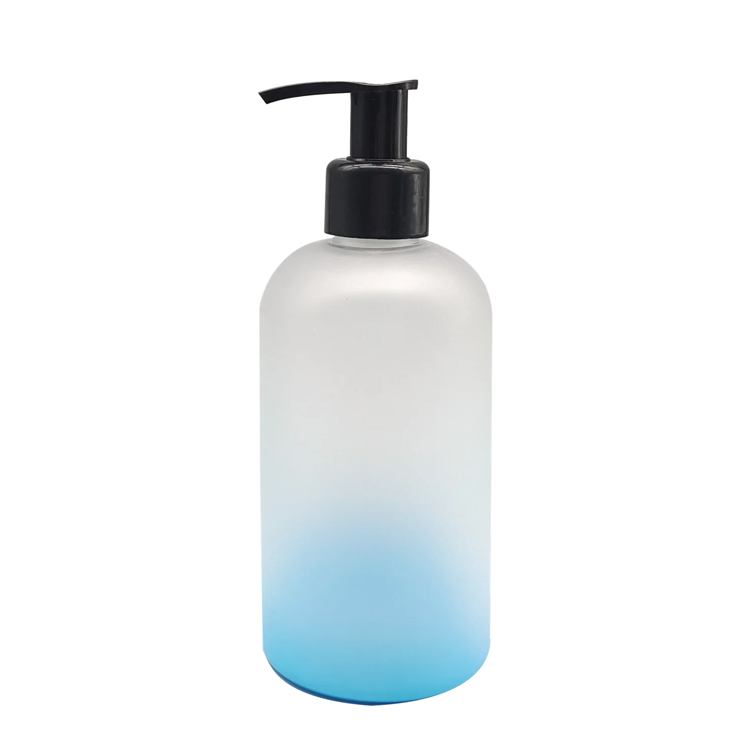 bottle 250ml plastic matte spray finished with lotion pump