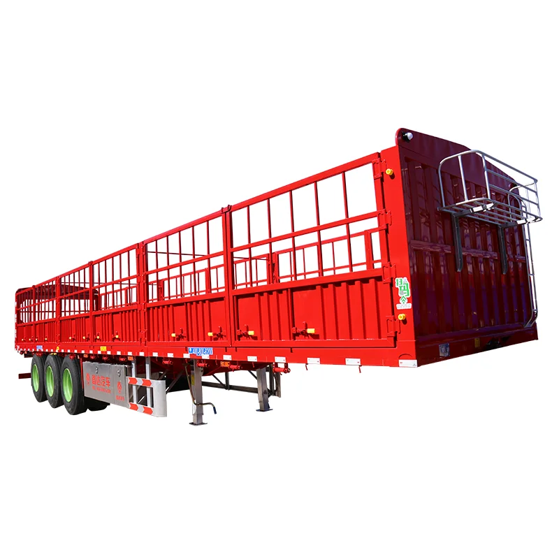 Fence truck trailer transport grain feed livestock cattle   paint waxing to protect semi-trailer