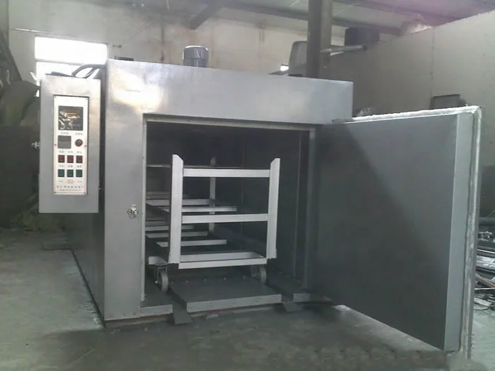 Walk in drying oven for transformer coil