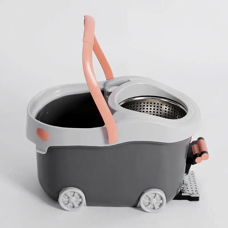 360 Degree Rotation Magic Mop Easy Clean Microfiber Floor Mops And Handle Bucket Set