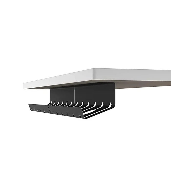 Custom Processing Rugged Cable Management Trays Office Furniture Cable Tray Cable Management Under Desk Tray