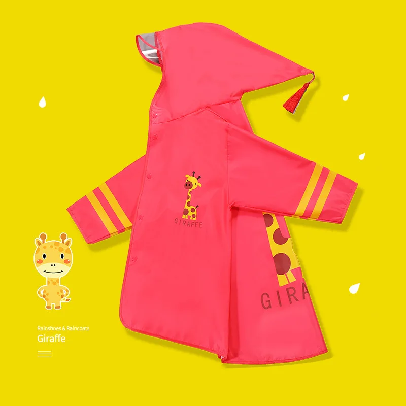 Kid Raincoat Eco Fabric  Waterproof Rain Wear for Children