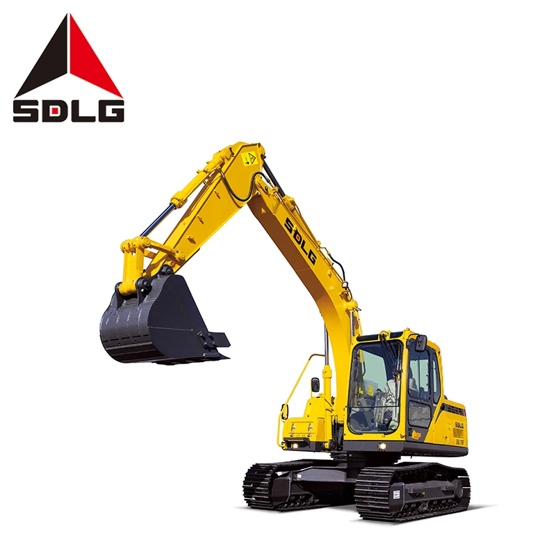 SDLG E6135F Hot 13.5 Ton Mini Excavator bagger digger new Hydraulic Crawler13.5t backhoe excavator with best prices
