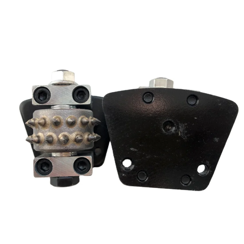 3 Holes Metal Bush Hammer Grinding Tools for Concrete Floor