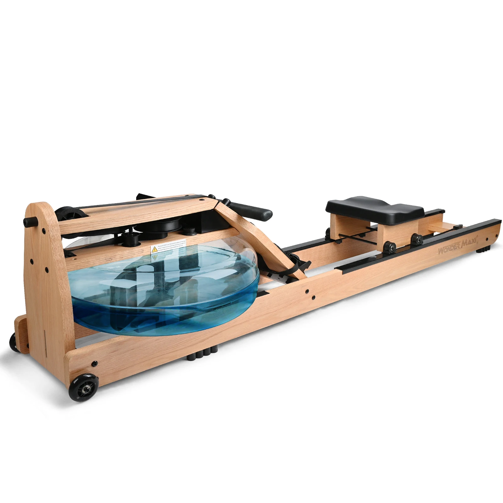 rowing machine with LCD Monitor for Home Gym Use Water Resistance Exercise Rower