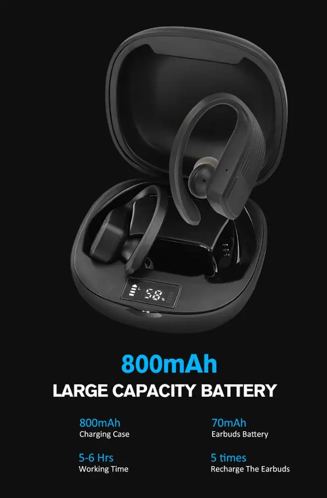 Rambotech Новые поступления Handfree TWS In Ear Спортивные Беспроводные наушники гарнитура bluetooth handsfree