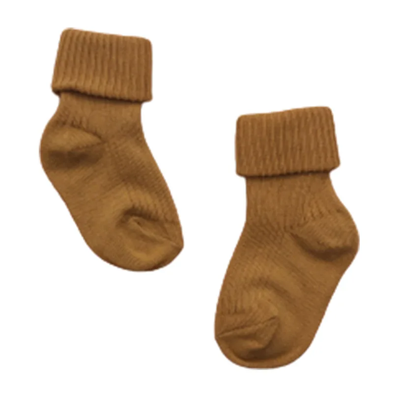 Wholesale High-quality Autumn  Winter Cotton Baby Socks Warm and Non Slip for Girl and Boy