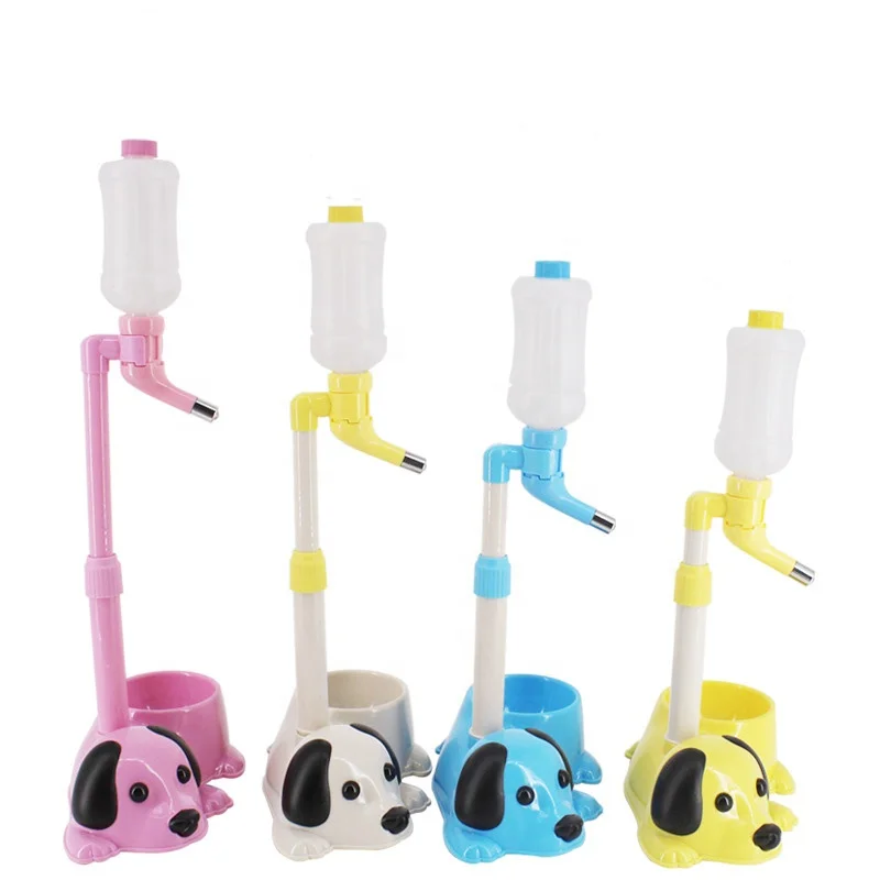 Perfecct Quality Factory Pet Water Dispenser Bottle Adjustable Cat Dog Feeder Drinker with Optional Color
