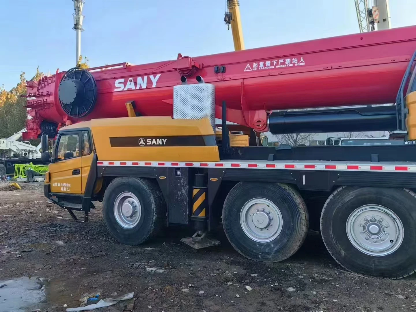 2019 Year Used Cranes Sany 220 Ton Sany Crane SAC2200 All Terrain Crane