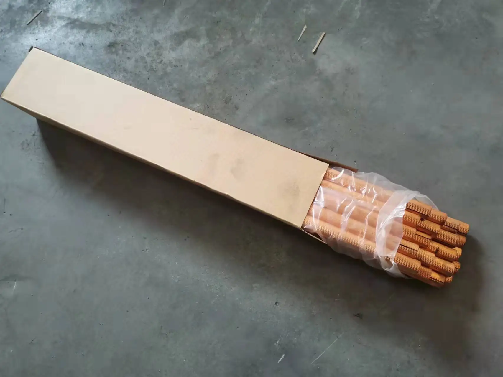 DEM B516J  High Quality 16mm Diameter  5/8*17' Copper Coated Gouging Carbon Welding Carbon Rod Carbon Gouging Rods  Electrodes