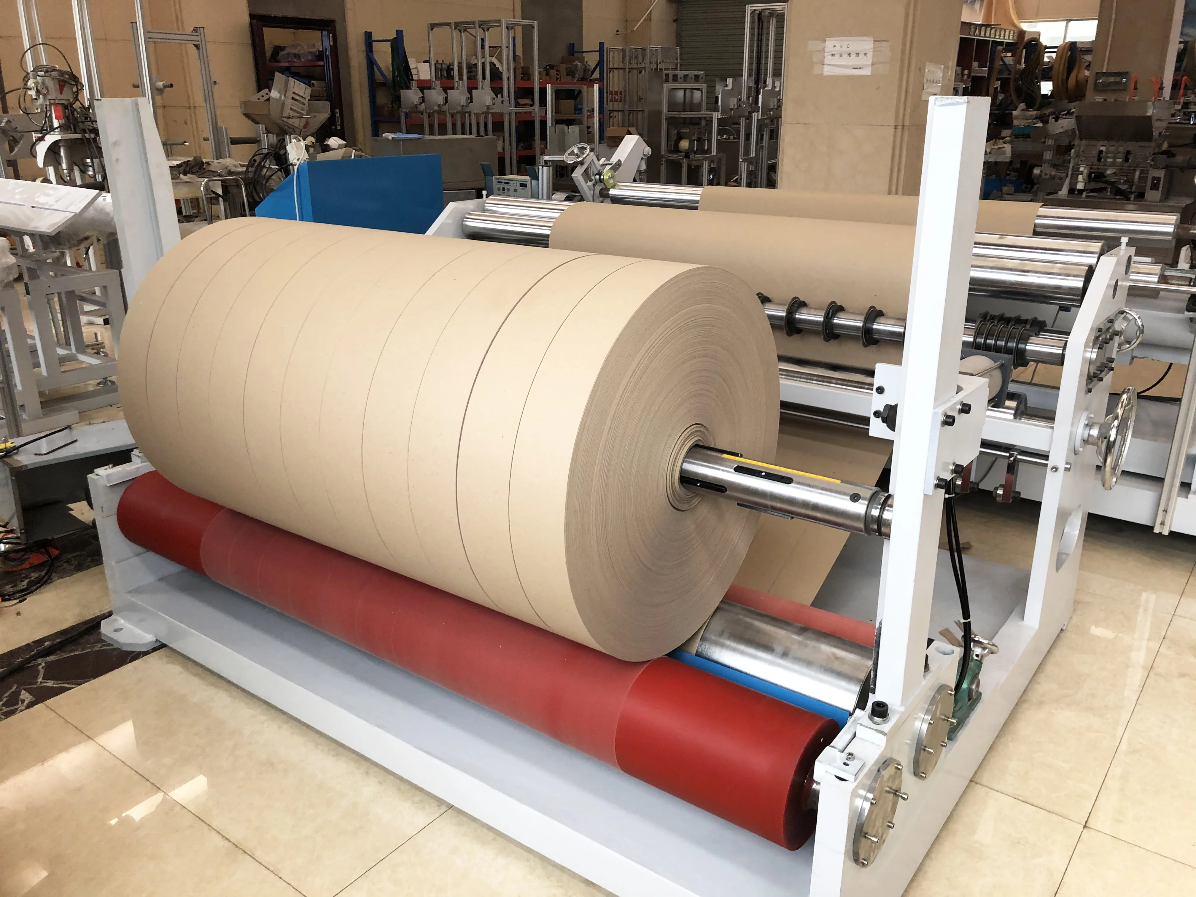 Slitter Rewinder Machine Paper Roll Slitting Rewinding Machine CFFQ-200