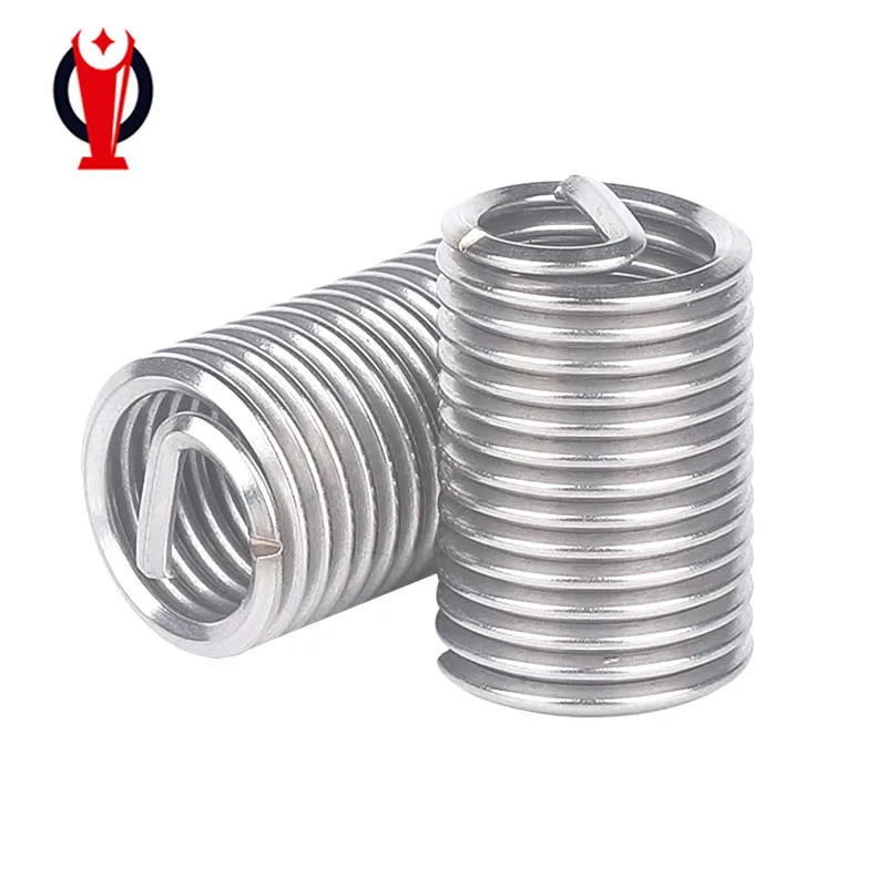 Molybdenum Disulfide Coated Stainless Steel Wire Screw Sleeve M3*0.5*2.5D Type Thread Inserts