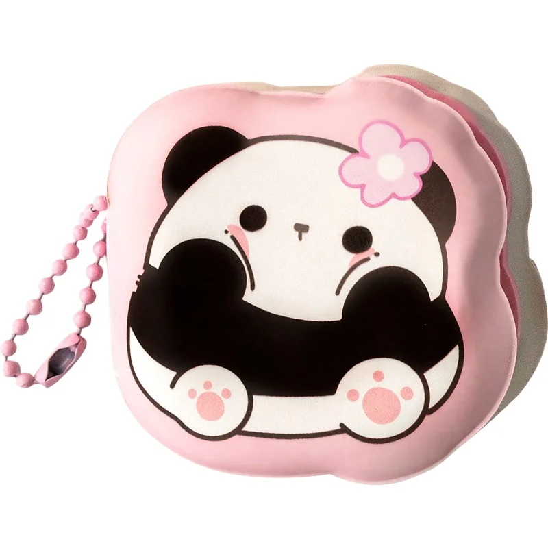 Panda cute decompression notes mini decompression cartoon peas this student memo portable pendant.