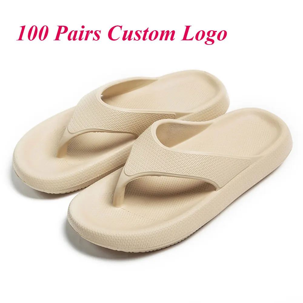 Cushion Silent Sole EVA Comfy Bath Spa Walking For Women Non-slip Multi-use Thickened Soft Men Pillow Cloud Flip Flop