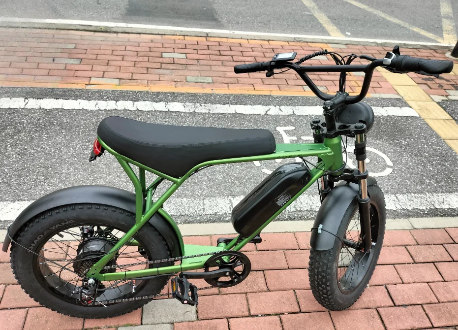 COMAX  Electric Bike T1 Fat Tire E-bike Urban Electric Bicycle  Adult Fatbike City Road Ebike