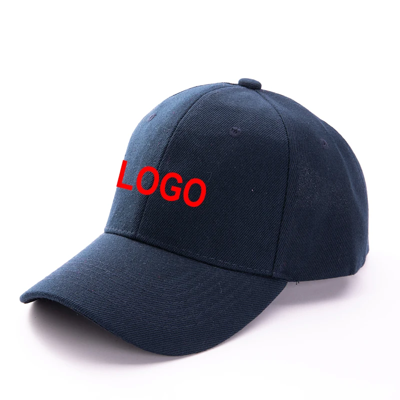 custom cap hat men baseball cap baseball hat with custom embroidery logo baseball hat yiwu high quality 100% cotton