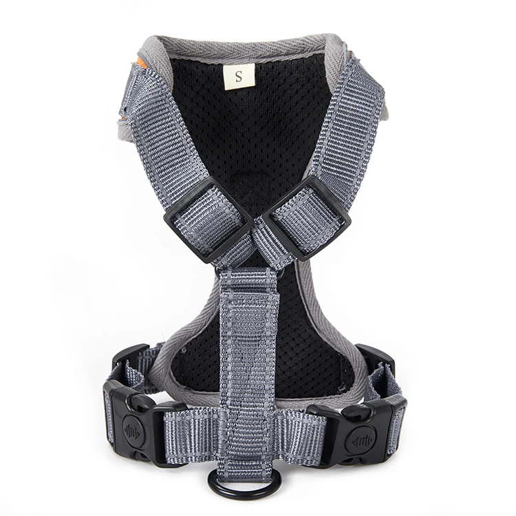 Multifunctional Dogs Backpack Tactic Training Seat Belt Luxury Leash Set Simple Chest Adjustable Go Out And Walk Dog Pet Harness