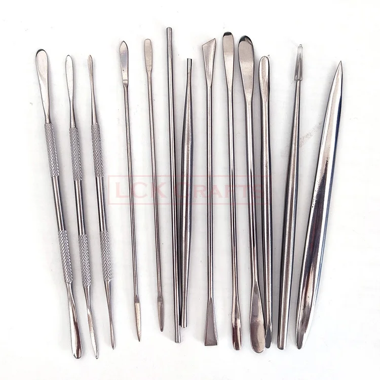 Stainless Steel Clay Sculpture Engrave Tools for Modeling Carving Crafts Ceramic Sculpting Tools