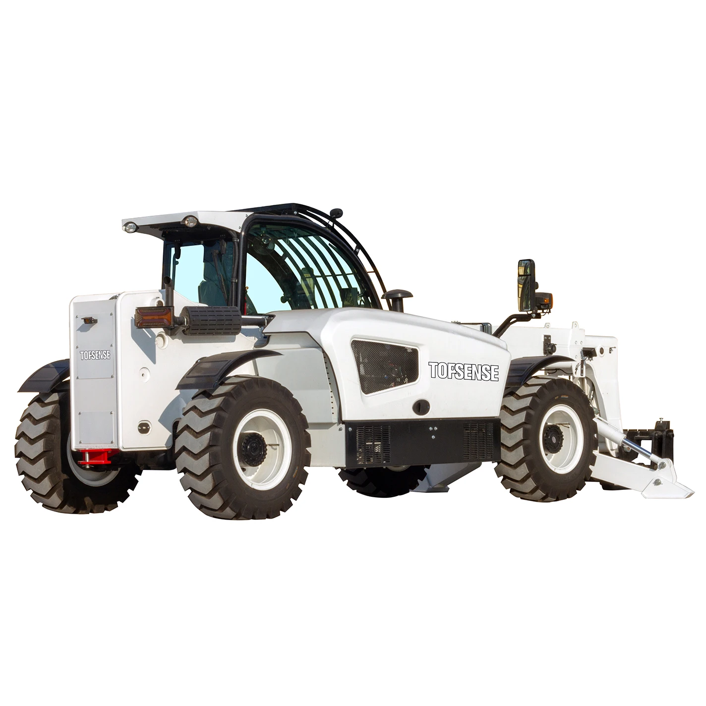 Versatility Hydraulic Semi-Automatic Forklift Fork Load Unload Car 3.5ton Telehandler