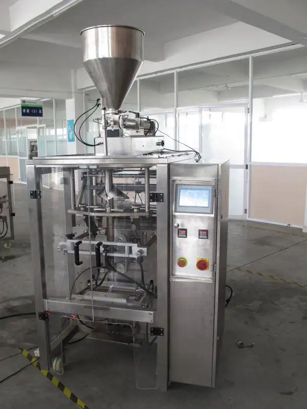 Automatic Liquid Tomato Paste Sauce Packaging Bag Packing Machine Plastic Packaging 50kg 500-2000ml 1-20pcs/min 1200*400*500