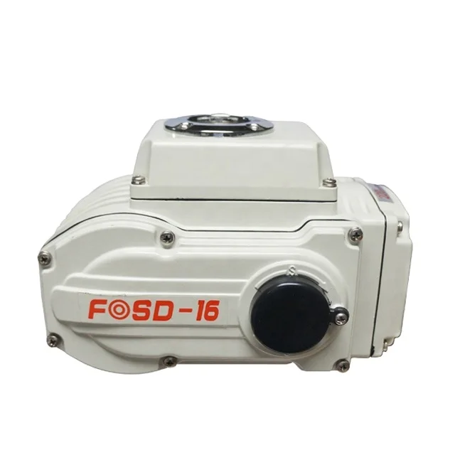 Wholesale 30Nm 50Nm motorised valve actuator AC12, AC24V, AC110V, AC220V, AC380V, DC12V DC24V 90 degree electric actuator