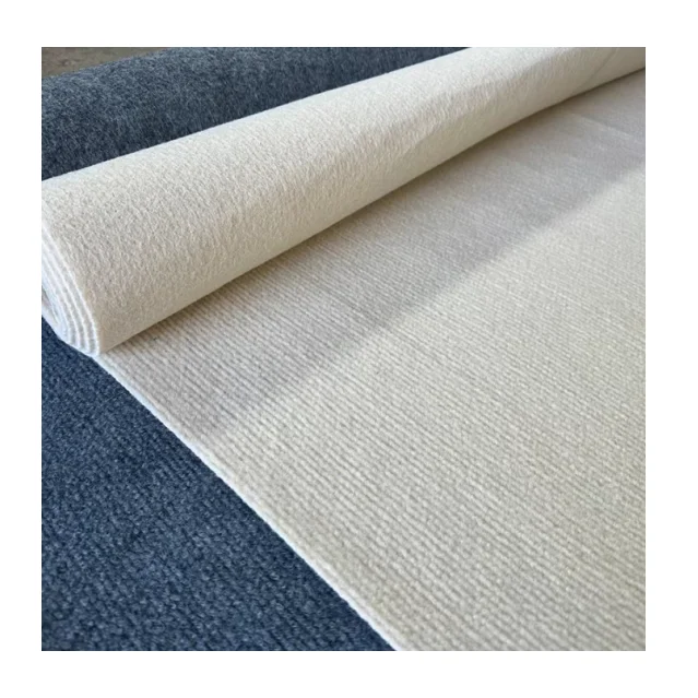 Factory direct sale good quality anti-fade carpet secondary backing gray lining fabric as cloth material