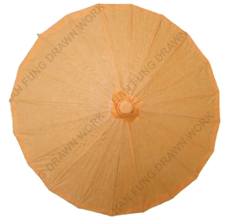 
Wholesale Wedding Umbrellas Parasols Chinese Oil Paper Umbrella Children Diy Customized White Color Umbrella 
