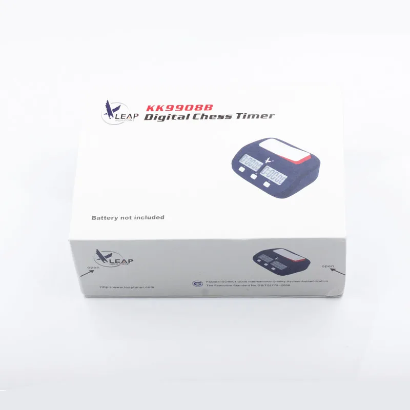 Chess Clock Digital Chess Timer, Available for Portable Timer for Board Games and Chess with Bonus and Delayed Countdown