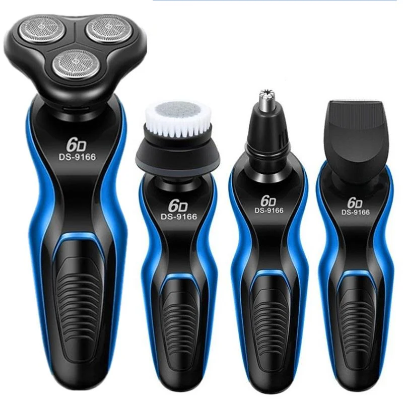 Wholesale 12V Electric Shaver For Men 5 In 1 Multifunctional 3D 4D Head Hair Electric Foil Shaver For Womens Razor