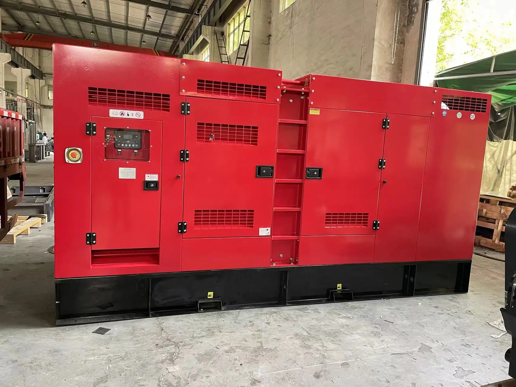 60hz 3phase  230v 375KVA 300KW Commercial Diesel Generator By Cummings Engine NTA855-G7 Power Plant Low Price