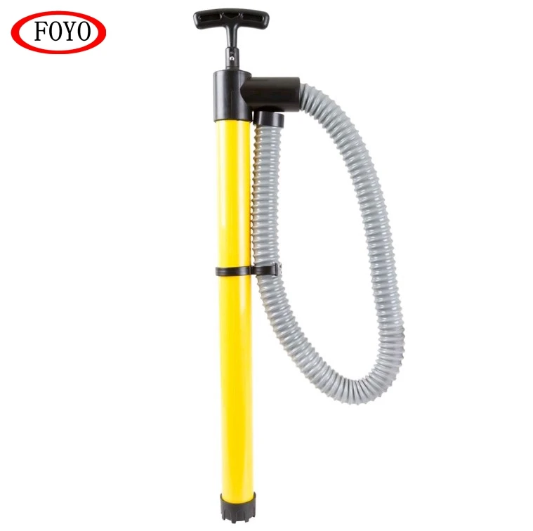 Safety Yellow Finish Emergency Hand-Operated 24-Inch 8 GPM Marine Bilge Pump