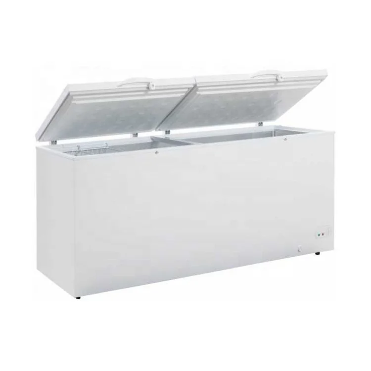 -25 Celsius top cover two door deep chest freezer
