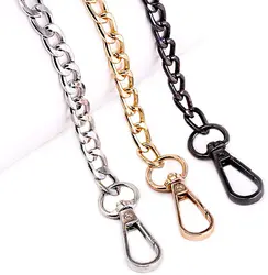 Custom Rose Gold Matte Fashion Metal Strap Handbag ChainsHandbag Accessories Shoulder Bag Chainn